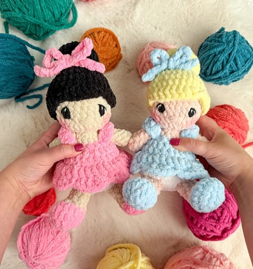 Plush Baby Princess Squishy Doll