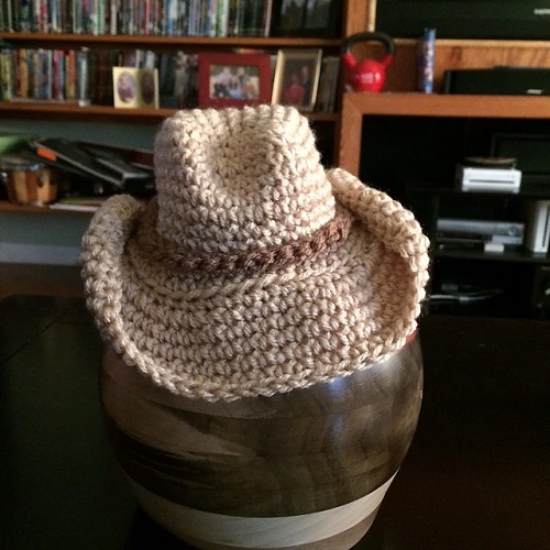Crochet Cowboy Hat