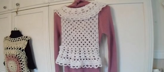 DIY Crochet Shrug 7