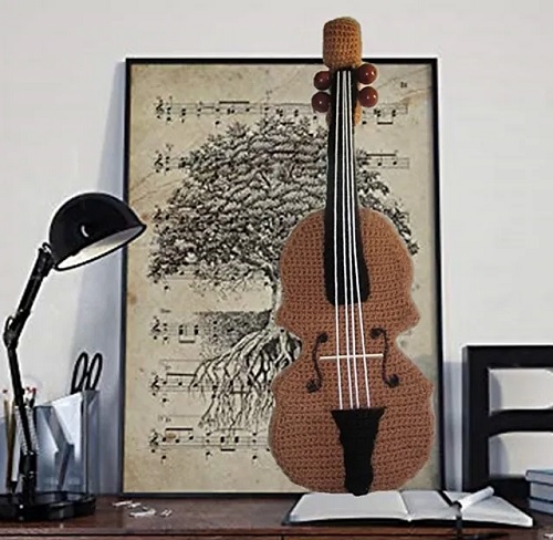 crochet violin