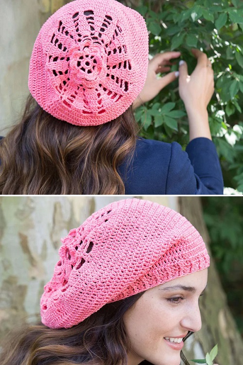 Slouchy Beanie Crochet Free Patterns