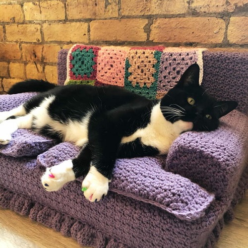 Crochet Cat Couch Patterns 2