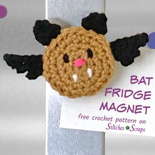 Bat Fridge Magnet