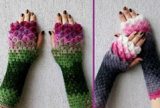 DIY Crochet Hand Warmer 5