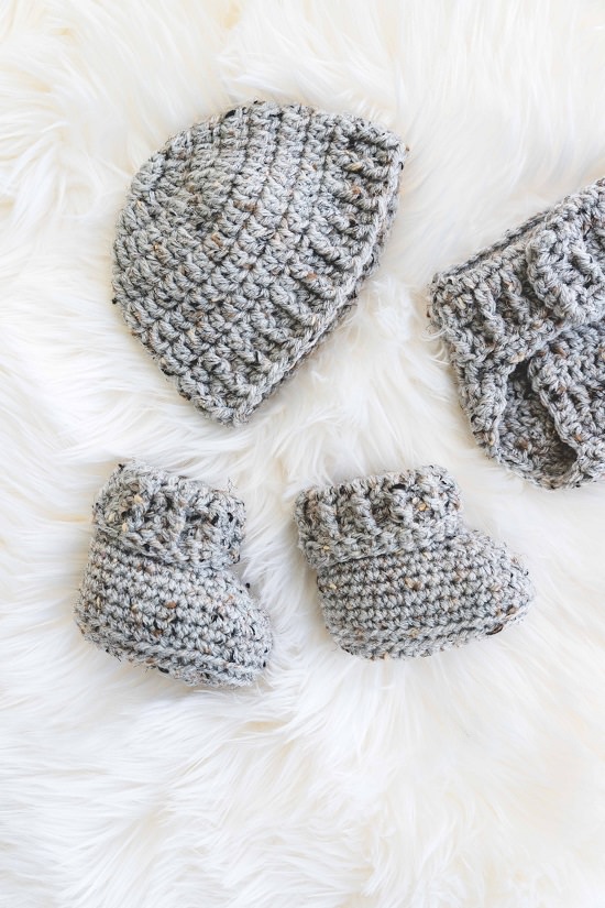 Baby Booties Crochet Patterns 4