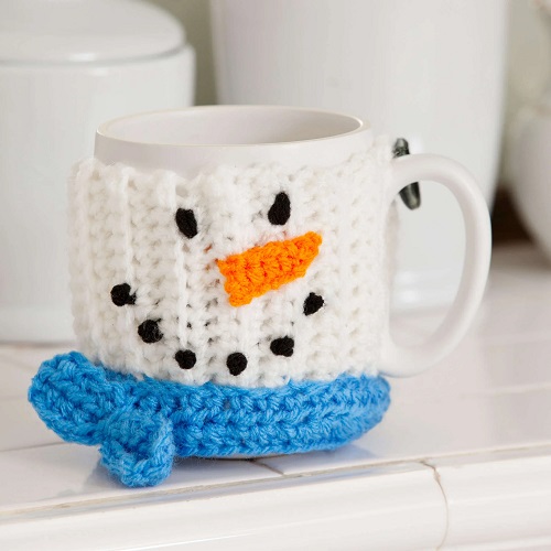 Christmas Mug Cover Free Crochet Patterns 1