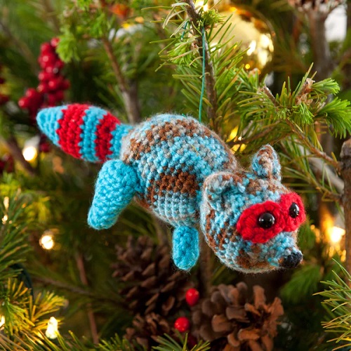 Crochet Raccoon 2