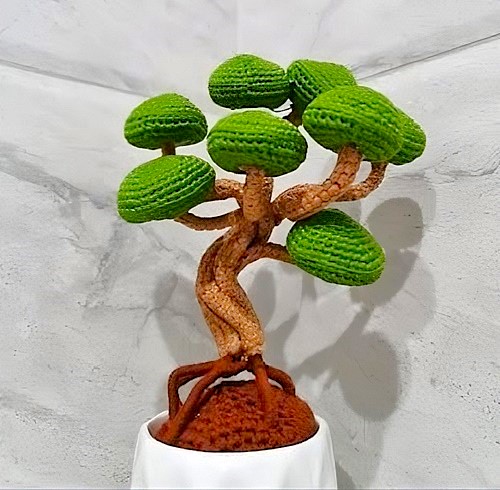 Crochet Bonsai Tree Free Patterns 1