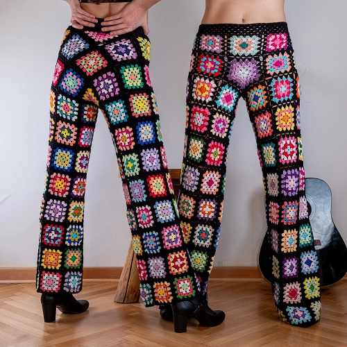 crochet oversized pants 5