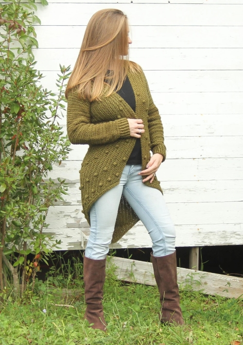 Beverly Oversized Cardigan Free Pattern