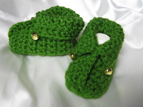 Elfin Baby Booties