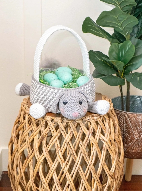 Crochet Animal Baskets Free Patterns