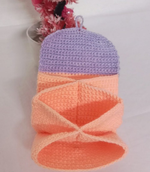 Beginner-Friendly Crochet Tri-fold Wallet