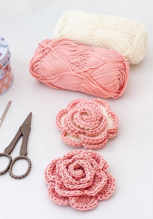 Stunning Crochet Brooch