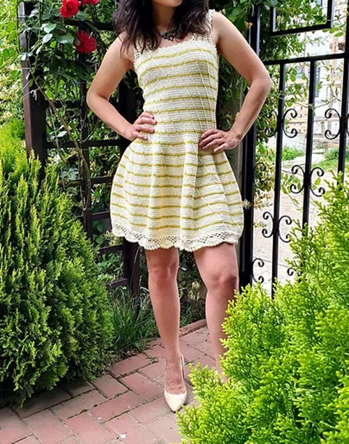Summer Date Night Dress Crochet Patterns