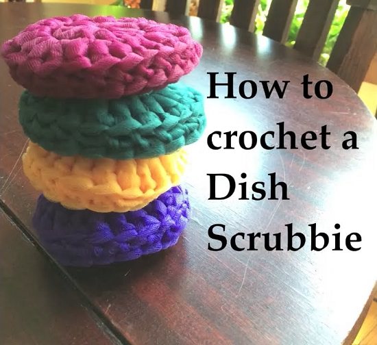 DIY Dish Scrubber 2