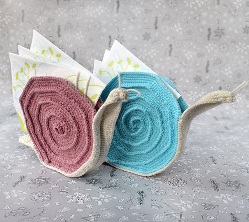 Free Napkin Holder Crochet Patterns 2