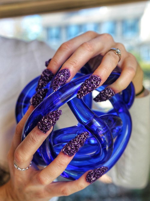 Easy and Cute Crochet False Nails