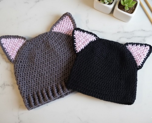 Crochet Cat Hat