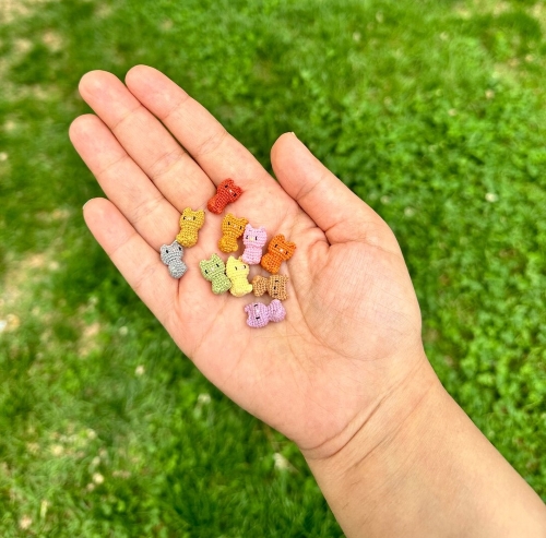 Micro Cat Crochet Pattern