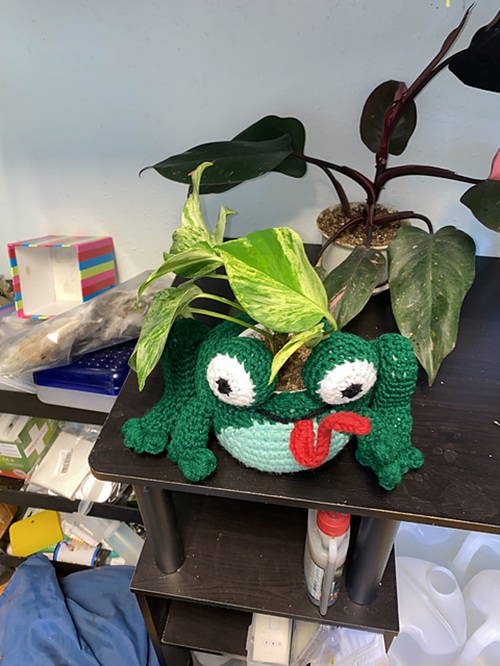 Unique crochet plant holder free patterns