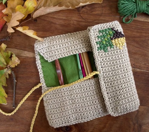 Hook Organizer Case Free Crochet Patterns 3