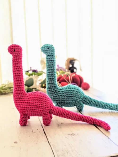 Free Amigurumi Brontosaurus Crochet Pattern