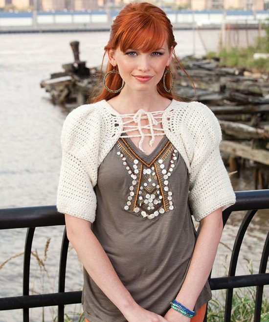 DIY Crochet Shrug 6