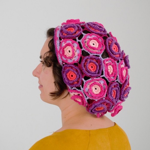 Stunning Beret Crochet Hat 2