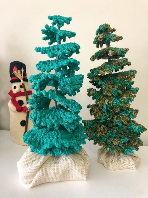 Cute Crochet Tree Ideas 4