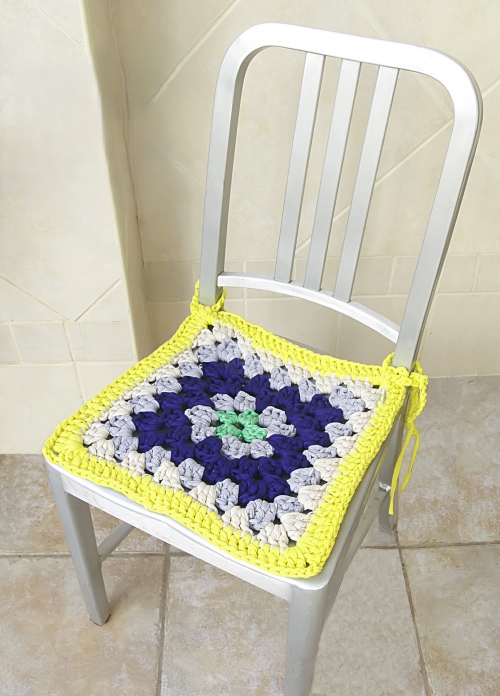 Crochet Chair Pad Free Patterns 5