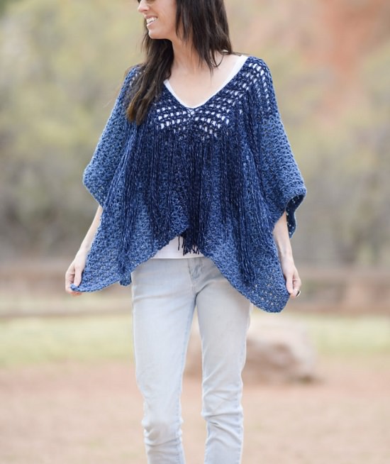 Free Crochet Poncho Patterns that you can make on your own