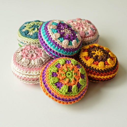 Macaron Pin cushion Crochet Pattern