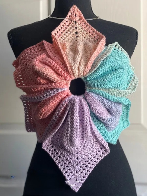 Easy and Cute Crochet Floral Top Patterns