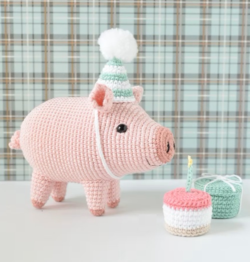 lovely Party Amigurumi Toy Free Crochet Patterns