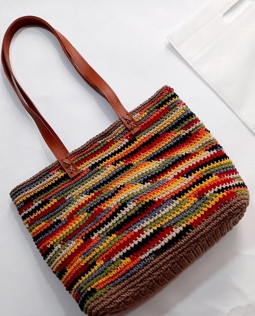 Crochet Summer Tote Bag