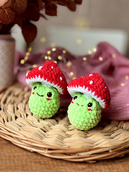 Best Crochet Mushrooms Free Patterns 1