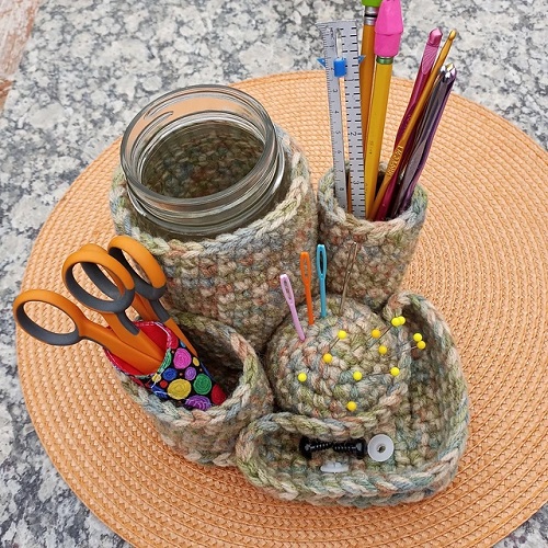 Craft Desk Supplies Organizer