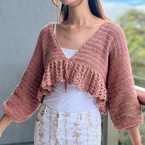 Easy and Simple Crochet Cardigan