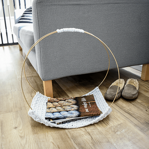 Magazine Holder Free Crochet Patterns 1