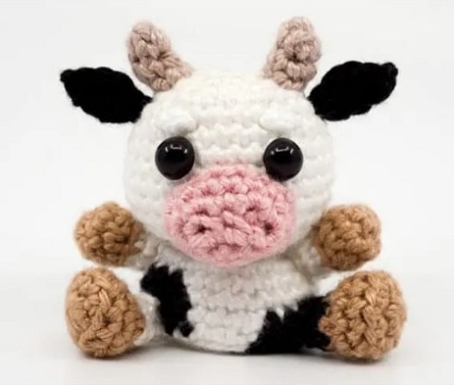 Crochet Strawberry Cow 5