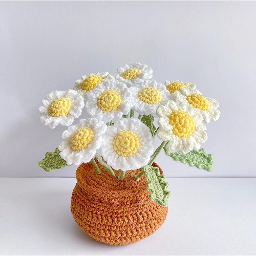 Crochet Potted Plants Free Patterns 4