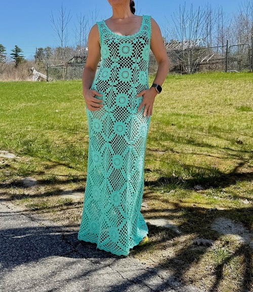 Crochet Maxi Dress Pattern