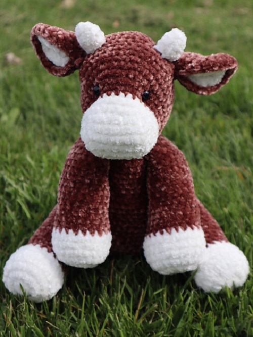 crochet little cow pattern 3