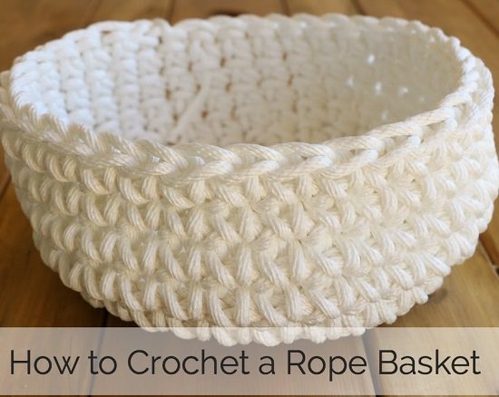 DIY Crochet Basket