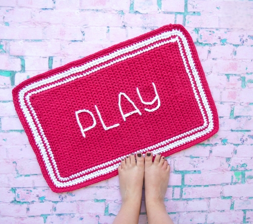 Play Outdoor Crochet Mat