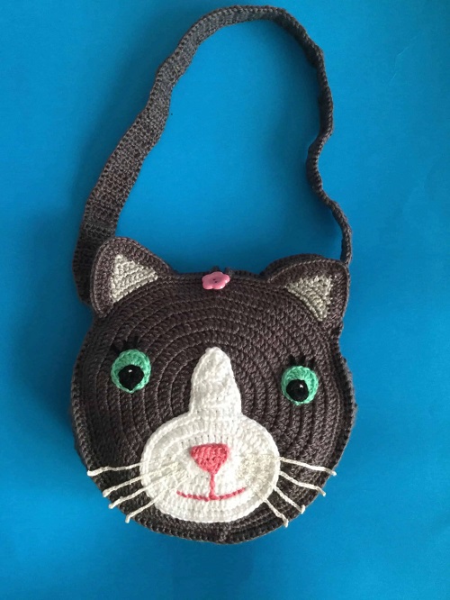 Crochet Cat Bag Idea