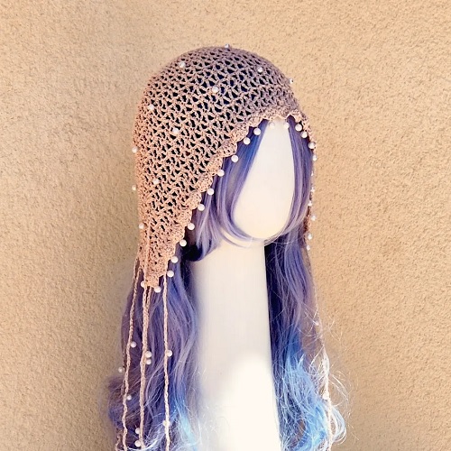 Crochet Lacey Hat Free Patterns 1