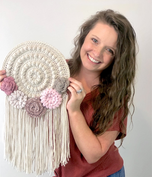 Floral Boho Wall Hanger