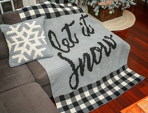 Stunning Crochet Christmas Blanket 2